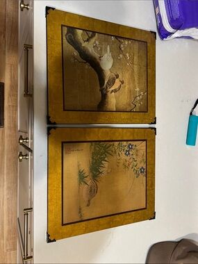 Chinoiserie art panels